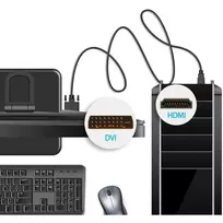 hdmi to dvi d cable - Techly HDMI to DVI-D Cable 3m Black - 5 nuotrauka