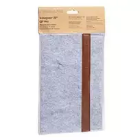 sleeve kompiuteriui - ULTRON Sleeve Case Keeper RealLife 20.3 cm 8" Grey - 2 nuotrauka
