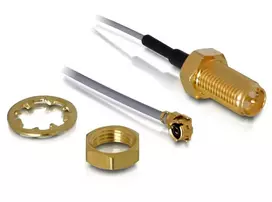 antenos kabeliai - Delock HF RP-SMA Cable - 2 nuotrauka