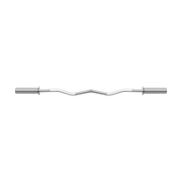 barbell - REBEL ACTIVE olimpinė štanga 50 mm, olimpinė štanga 120 cm 6 kg - 3 nuotrauka
