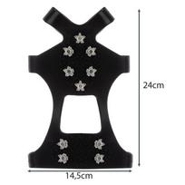 batu apkaustai - Batų apkaustai Trizand 24735, XL dydis (45-48), juodi (Black) - 2 nuotrauka