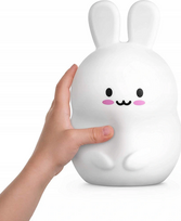 naktines led lempos - Naktinis šviestuvas Rabbit, balta - 2 nuotrauka