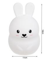 naktines led lempos - Naktinis šviestuvas Rabbit, balta - 9 nuotrauka