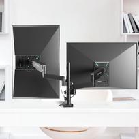 monitoriu laikiklis 100x100 - MONITOR ACC WALL MOUNT/13-32" BLACK G140-B ONKRON - 8 nuotrauka