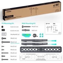 televizorius 85 - TV SET ACC WALL MOUNT /43-85"/BLACK FM6-B ONKRON - 2 nuotrauka