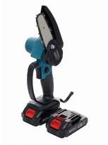 21v baterija - Mini akumuliatorinis grandininis pjūklas Kraft & Dele KD10645 - 3 nuotrauka