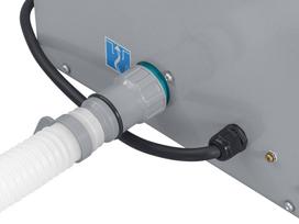 baseino sildymas - Bestway elektrinis baseino šildytuvas Flowclear šilumos siurblys 58748 - 9 nuotrauka