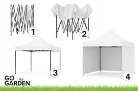 lauki paviljonai - Songmics Sulankstomas paviljonas 3x3 m - 3 nuotrauka