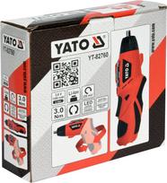 akumuliatoriniai suktuvai yato - YATO YT-82760 | Li-ion | 3.6V | 3Nm - 8 nuotrauka