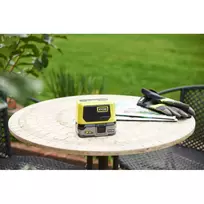 ryobi 18v akumuliatoriai - Ryobi RBTM18-0 18 V Nešiojama kolonėlė su Bluetooth (be akumuliatoriaus ir pakrovėjo) - 5 nuotrauka