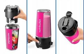 nutribullet kokteiline - Nutribullet Flip NBP016MA Juoda, Rožinė (Black, Pink) - 3 nuotrauka