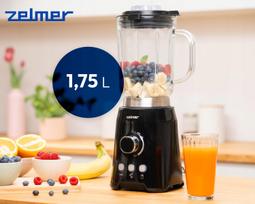 blenderis kokteiliams - Zelmer Jar Blender ZSB4799B, nerūdijančiojo plieno - 2 nuotrauka