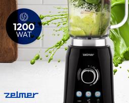 blenderis kokteiliams - Zelmer Jar Blender ZSB4799B, nerūdijančiojo plieno - 3 nuotrauka