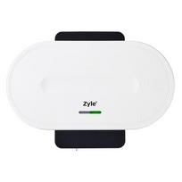 blynu keptuve - Zyle ZY313W Vaflinė Dviguba Čirvinių Blynų Keptuvė Balta (White) - 2 nuotrauka