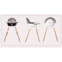maitinimo kedutes dirzai - Maitinimo kėdutė BITEO, pilka (Grey) - 12 nuotrauka