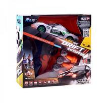 drifting rc - Jokomisiada RC driftinis automobilis su kūgiais RC0506, 1:24, Balta/Žalia (White/Green) - 2 nuotrauka