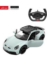 rastar porsche 911 - Rastar RC automodelis Porsche 911 Dakar 1:14 Pilka (Grey) - 8 nuotrauka