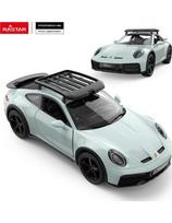 rastar porsche 911 - Rastar RC automodelis Porsche 911 Dakar 1:14 Pilka (Grey) - 9 nuotrauka