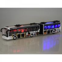 troleibusai - Jokomisiada Nuotolinio valdymo troleibusas 36 cm miesto autobusas RC0673 Pilkas (Gray) - 3 nuotrauka