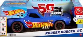 hot wheels rc - Mattel Hot Wheels RC automodelis Rodger Dodger, Mėlyna (Blue) - 3 nuotrauka