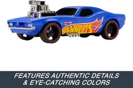hot wheels rc - Mattel Hot Wheels RC automodelis Rodger Dodger, Mėlyna (Blue) - 4 nuotrauka
