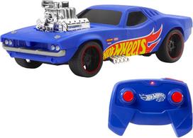 hot wheels rc - Mattel Hot Wheels RC automodelis Rodger Dodger, Mėlyna (Blue) - 8 nuotrauka