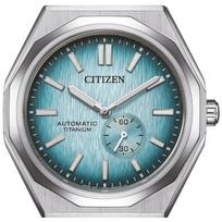 citizen zenshin - CITIZEN ZENSHIN 60 AUTOMAT NK5020-58L Šviesiai mėlynas (Light Blue) - 8 nuotrauka