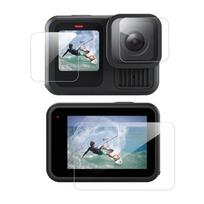 gopro stiklas - Telesin 3-in-1 Grūdintas Stiklas GoPro Hero 13 Juodas (Black) - 4 nuotrauka
