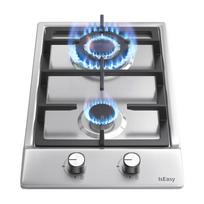 nerudijantis plienas - IsEasy MGBS-312A Dujinė kaitlentė (Nerūdijantis plienas - Stainless Steel) - 2 nuotrauka
