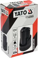yato akumuliatoriu ikroviklis - Akumuliatorius Yato YT-82909; 12 V; 2,0 Ah; Li-ion - 3 nuotrauka