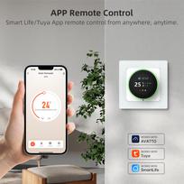 termostatas wifi - Avatto WT20R-WH-3A-W WiFi Išmanusis Termostatas - 8 nuotrauka