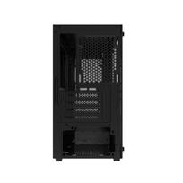 mesh korpusai - Darkflash M305 Mesh kompiuterio korpusas be ventiliatorių (Juodas) - 3 nuotrauka