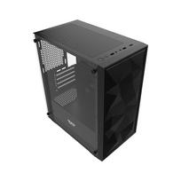 mesh korpusai - Darkflash M305 Mesh kompiuterio korpusas be ventiliatorių (Juodas) - 6 nuotrauka