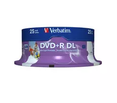 dvd 8.5gb - Duomenų laikmena Verbatim, 8.5GB, 25vnt. - 3 nuotrauka