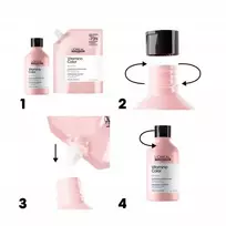 l oreal professionnel vitamino - L'Oréal Professionnel Vitamino Color Resveratrol Dažytų plaukų šampūnas, 500ml - 4 nuotrauka