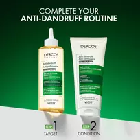 vichy dercos sampunas nuo pleiskanu - VICHY DERCOS ANTI-DANDRUFF, VANDENINIS PUTŲ ŠAMPŪNAS BANGUOTIEMS IR GARBANOTIEMS PLAUKAMS, 200 ml - 3 nuotrauka