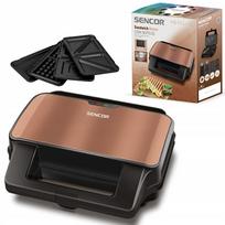 vafline - Sencor SSM9976GD Sumuštinių keptuvė - vaflinė - 3 nuotrauka