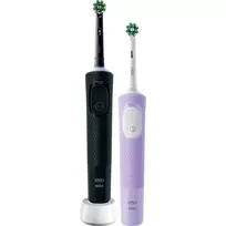oral b vitality pro d103 - Oral-B Vitality Pro D103 Duo Juoda ir Violetinė - 4 nuotrauka