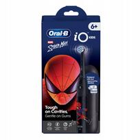 oral b spiderm - Oral-B iO 6+ Kids Marvel Spiderman dantų šepetėlis, juodas (Black) - 2 nuotrauka