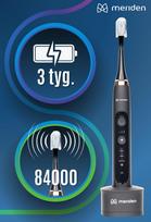 dantu sepetelis sonic - MERIDEN Professional MS58 Black (Juodas) - 2 nuotrauka