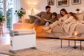 radiatoriaus termostatas - Elektrinis konvekcinis šildytuvas Volteno 2000W - 3 nuotrauka