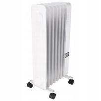 radiatoriai - Dedra DA-J1501, 1500W Tepalinis radiatorius Balta (White) - 2 nuotrauka