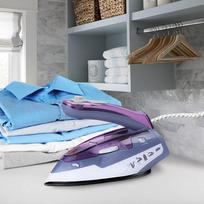 kelioninis lygintuvas steamy - MAESTRO MR-317T Kelioninis lygintuvas 1100W Violetinė (Purple) - 6 nuotrauka