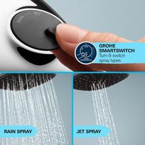 maisytuvas su duseli - Dušo komplektas Grohe Start, potinkinė sistema, su 250mm lietaus galva ir 110mm dušeliu, chromas, 25292000 - 3 nuotrauka