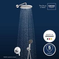 maisytuvas su duseli - Dušo komplektas Grohe Start, potinkinė sistema, su 250mm lietaus galva ir 110mm dušeliu, chromas, 25292000 - 4 nuotrauka