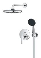 maisytuvas su duseli - Dušo komplektas Grohe Start, potinkinė sistema, su 250mm lietaus galva ir 110mm dušeliu, chromas, 25292000 - 9 nuotrauka