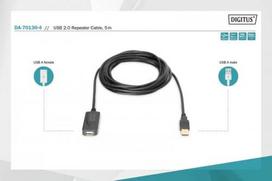 repeater cable usb - Digitus USB 2.0 Repeater Cable 5m - 2 nuotrauka