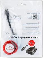 usb type c to displayport - GEMBIRD A-CM-DPF-01 - 3 nuotrauka