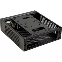 kompiuteris mini korpusas itx - Chieftec IX-03B-OP Mini Tower Juodas (Black) - 5 nuotrauka