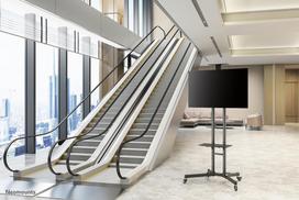 televizoriai ant stovu - TV SET ACC FLOOR STAND BLACK/32-55" PLASMA-M1700E NEOMOUNTS - 4 nuotrauka